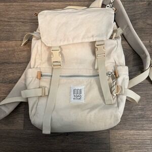 Topo Designs Light Rover Pack Mini Canvas Backpack (READ)